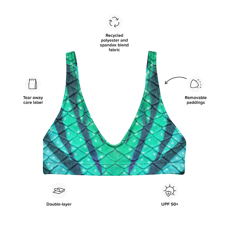 Way of Water Recycled Padded Bikini Top