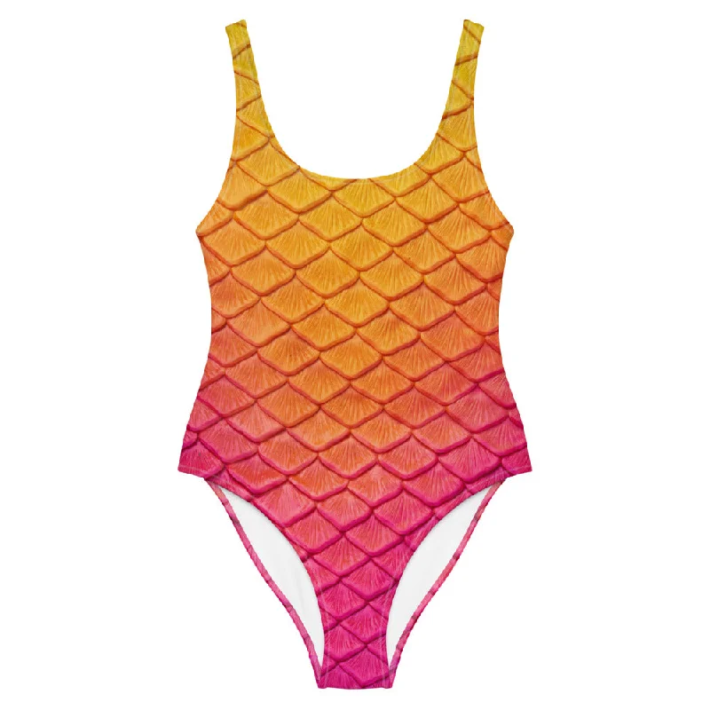 Hibiscus Bliss One - Piece Swimsuit