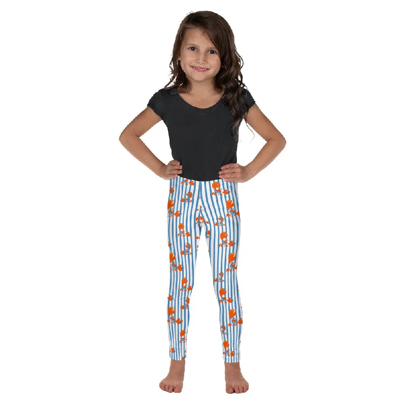 Stripes & Crabs Kid's Leggings