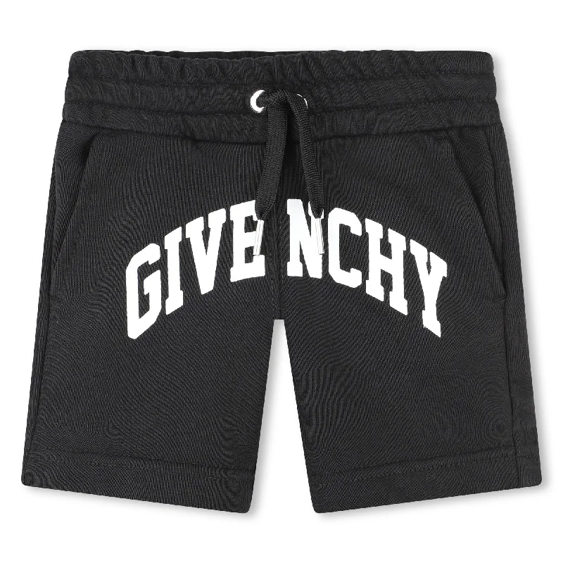 Black Logo Shorts