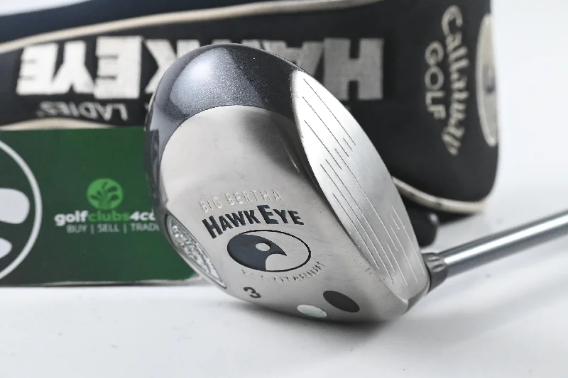 Ladies Callaway Hawk Eye VFT #3 Wood / 15 Degree / Regular Flex System 50 Shaft