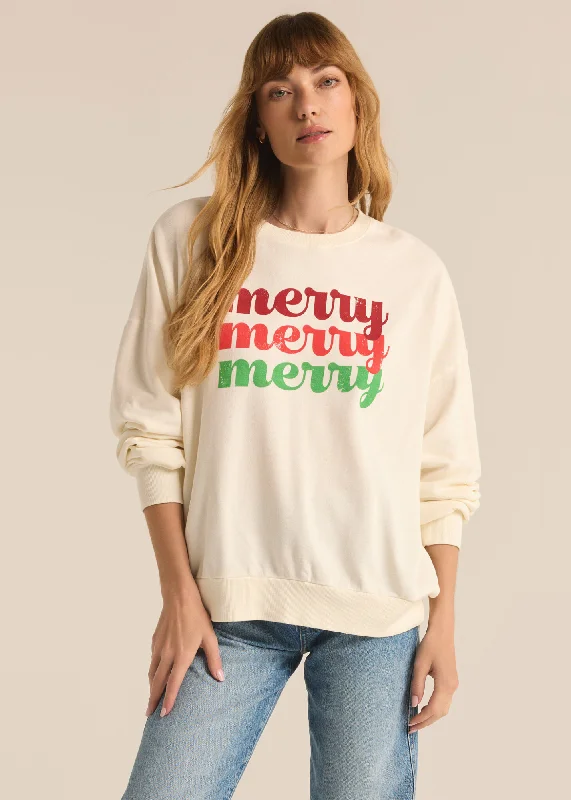 Z-Supply Merry Sunday Sweatshirt