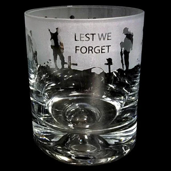 Lest We Forget Whisky Tumbler