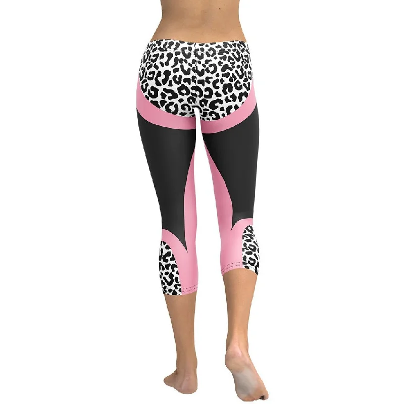 Leopard Geometric Capris