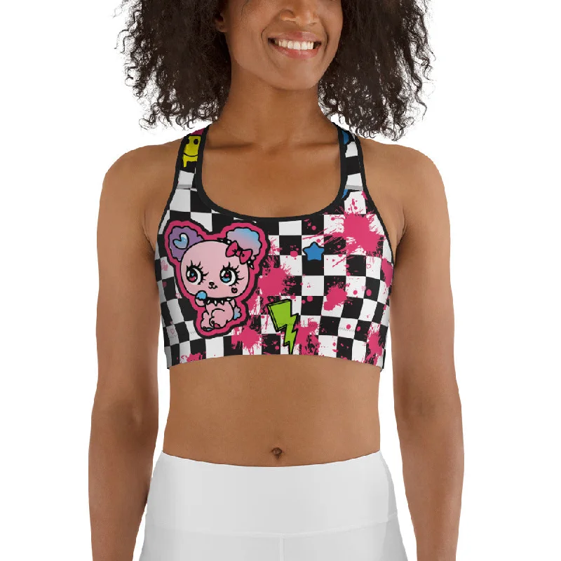 Harajuku Inspired Sports Bra