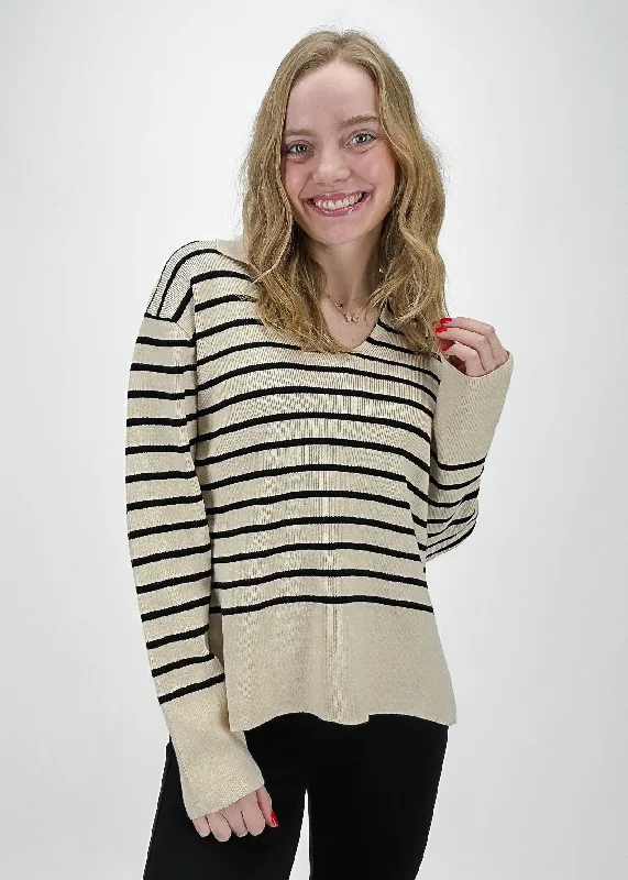 Astrid Cammie Striped Sweater