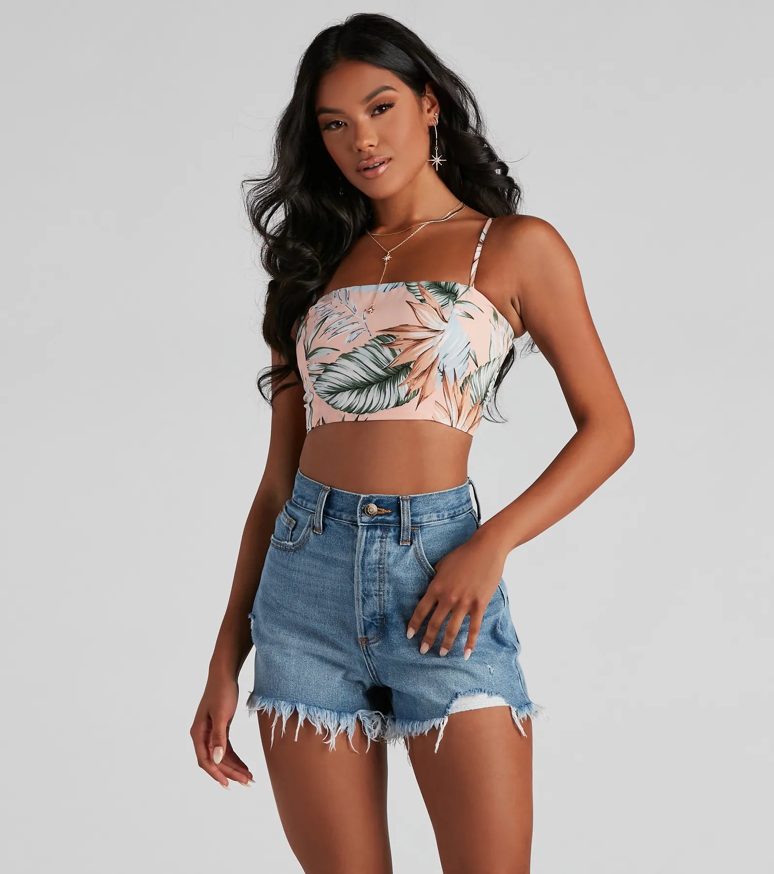 Dreamy Island Vibes Crop Top