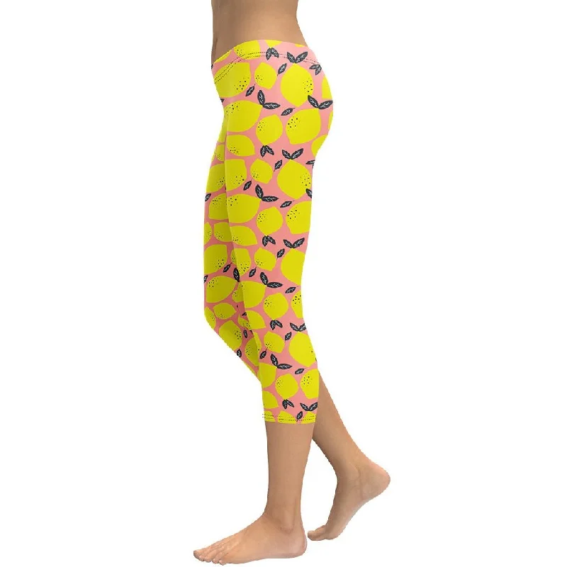 Cute Lemon Capris