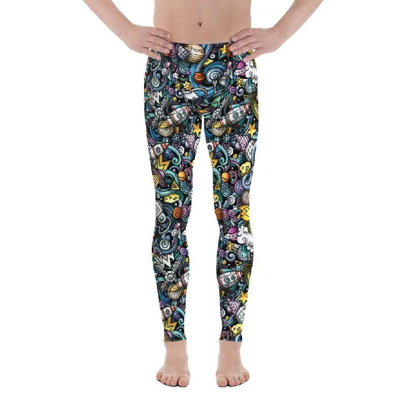 Space Travel Men's Leggings