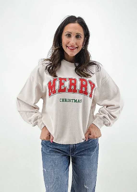 Merry Christmas Graphic Sweatshirt