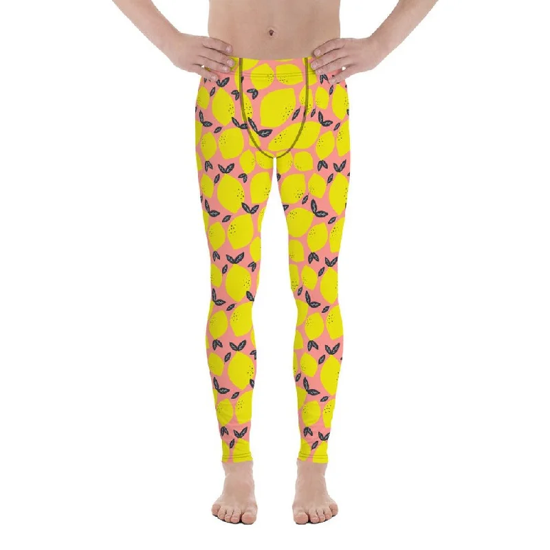 Cute Lemon Men's Leggings