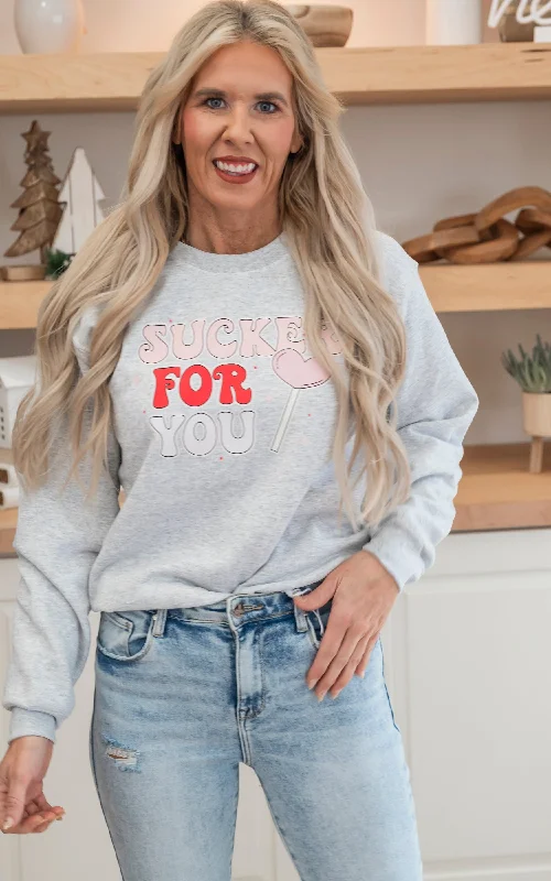 Sucker for Your Crewneck Sweatshirt