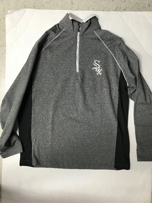 Chicago White Sox Adult Gray Stamina Antigua 1/4 Zip