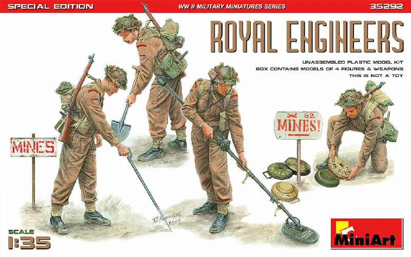 MiniArt 1/35 Royal Engineers Figures