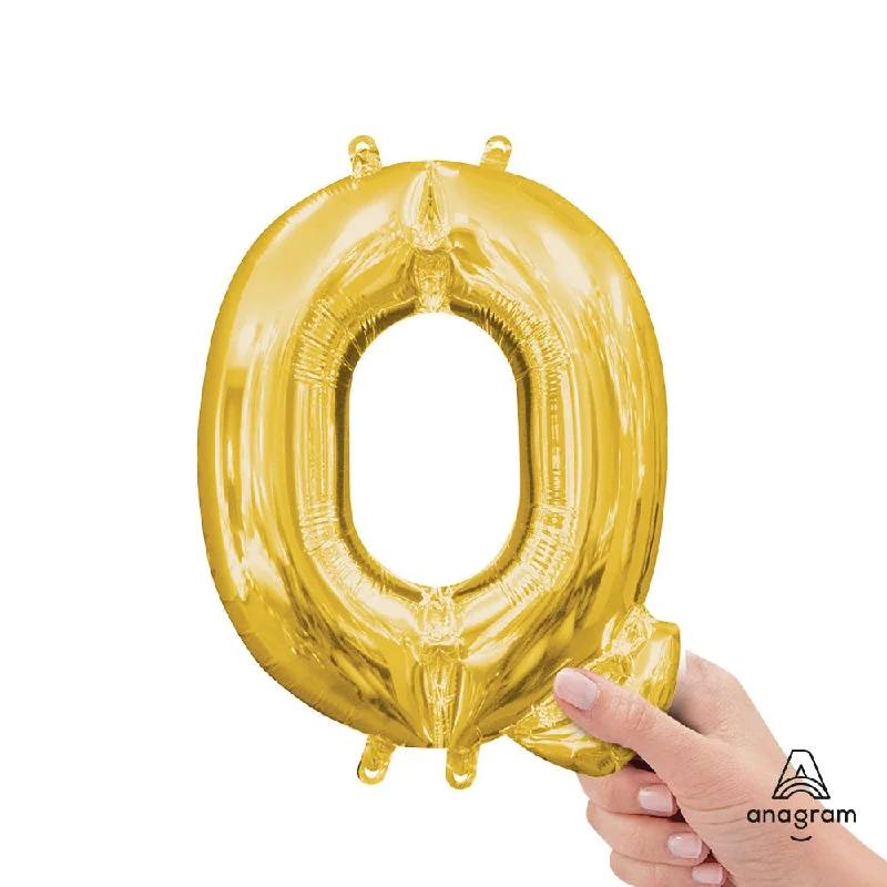 16 inch LETTER Q - ANAGRAM - GOLD (AIR-FILL ONLY)