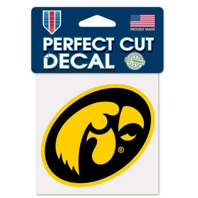 Iowa Hawkeyes Wincraft Perfect Cut Decal 4x4