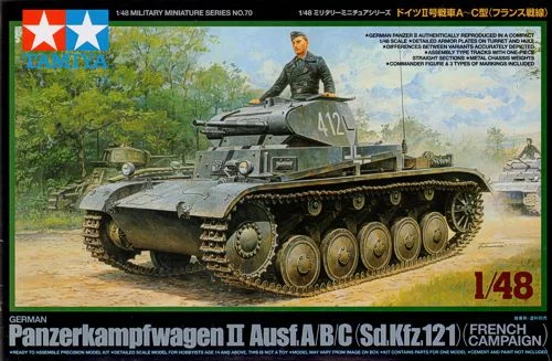 Tamiya 1/48 Panzer II Ausf.A/B/C