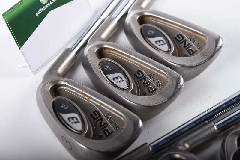 Ping i3 Irons / 3-9i / Black Dot / Stiff Flex Ping AWT Shafts