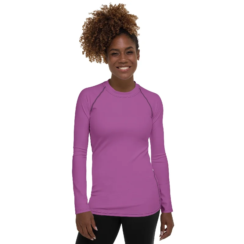 Mulberry Purple Rash Guard