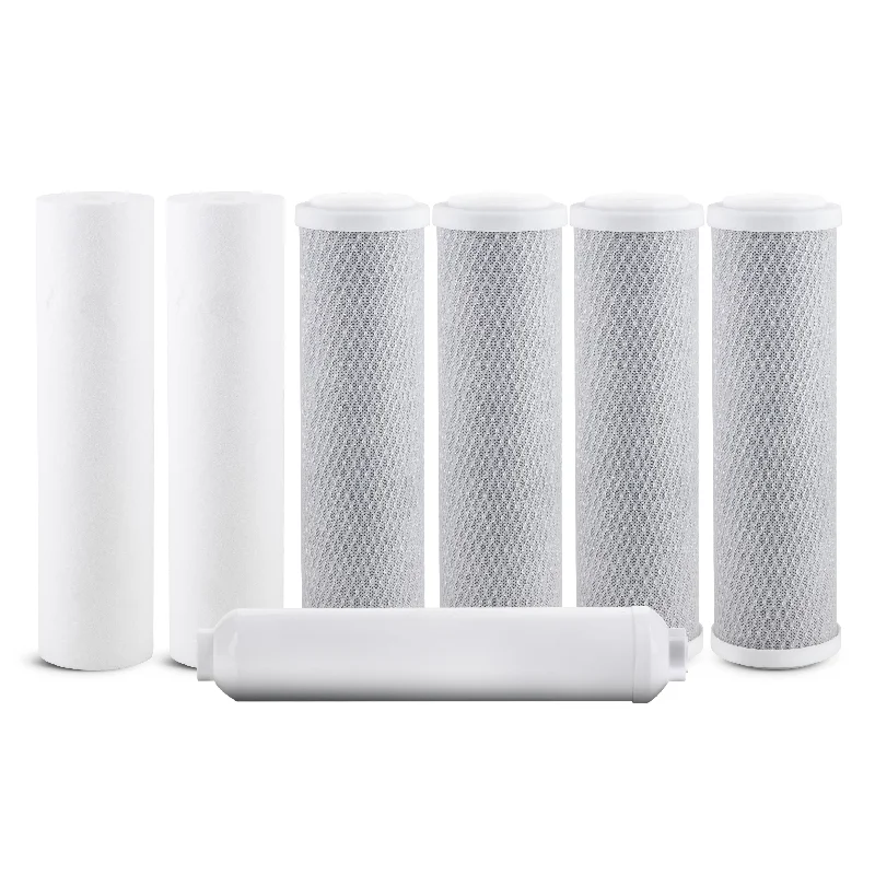 Watts 7-PK RO Filters Premier 500024 Compatible 1 year 5 Stage Replacements