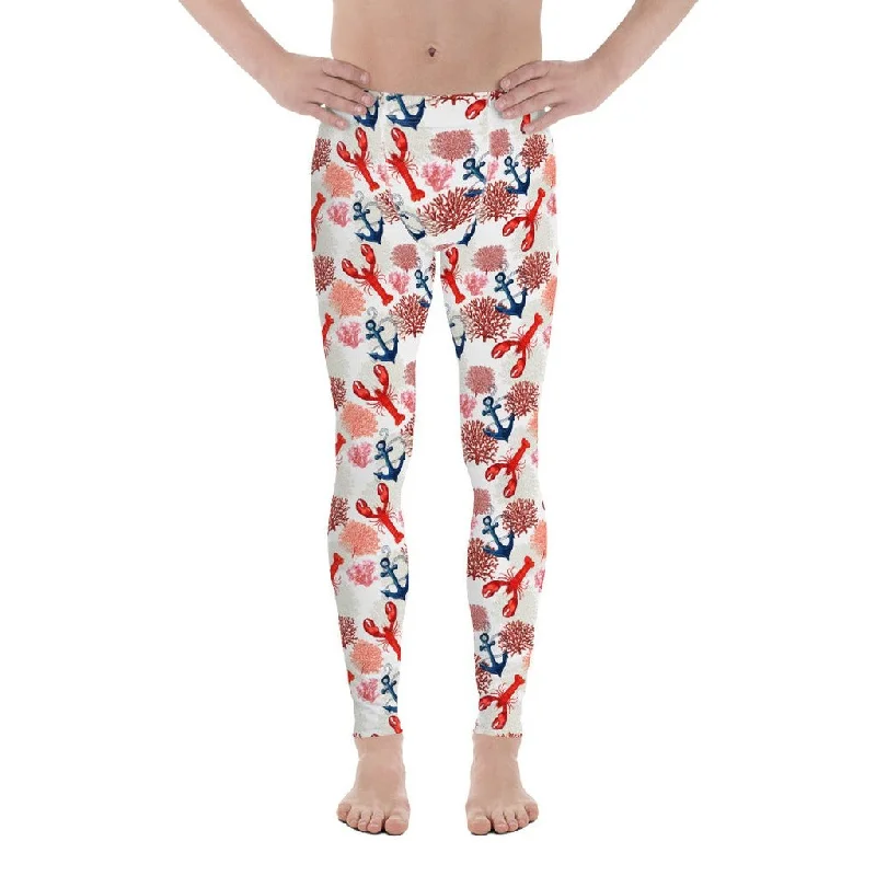 Cute Lobster Men's Leggings