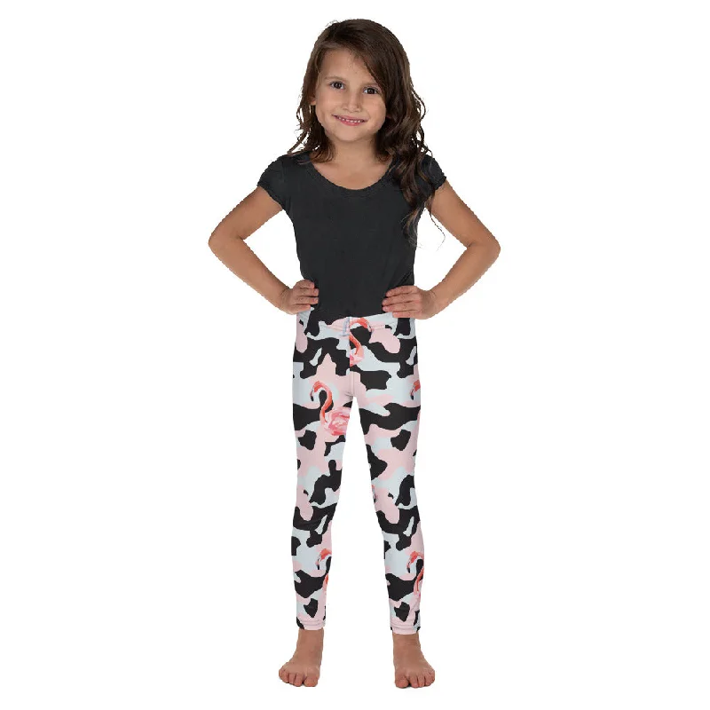 Pink Flamingo Camo Kid's Leggings