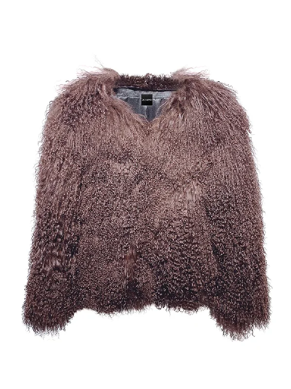 VLG Curly Shearling Jacket